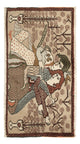Billede tæppe 92x50cm - Orientalsk tæppe