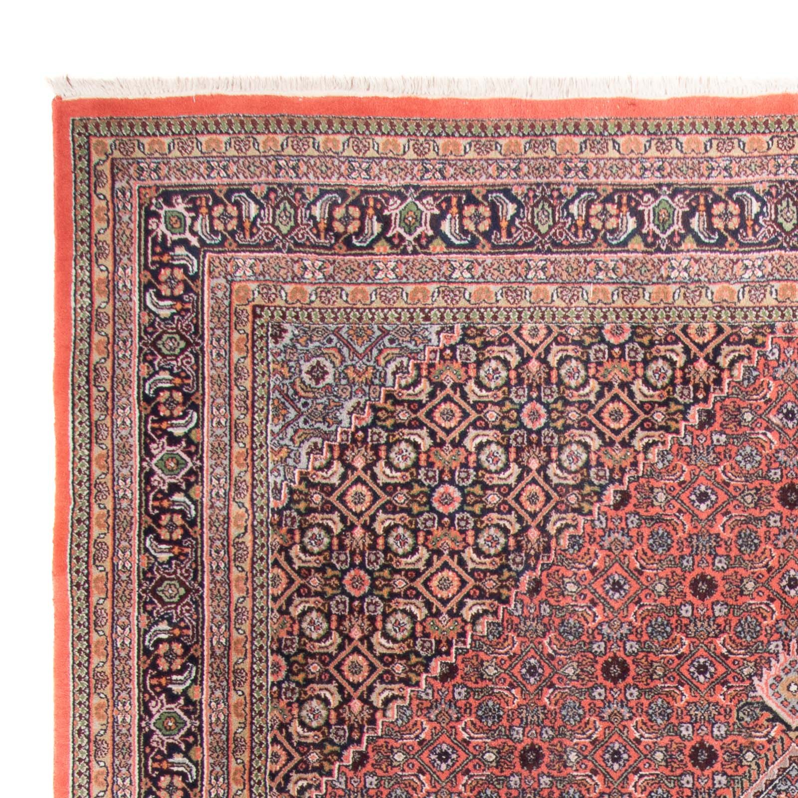 Orientalsk tæppe - Bijar - Indus - 346 x 248 cm - rød