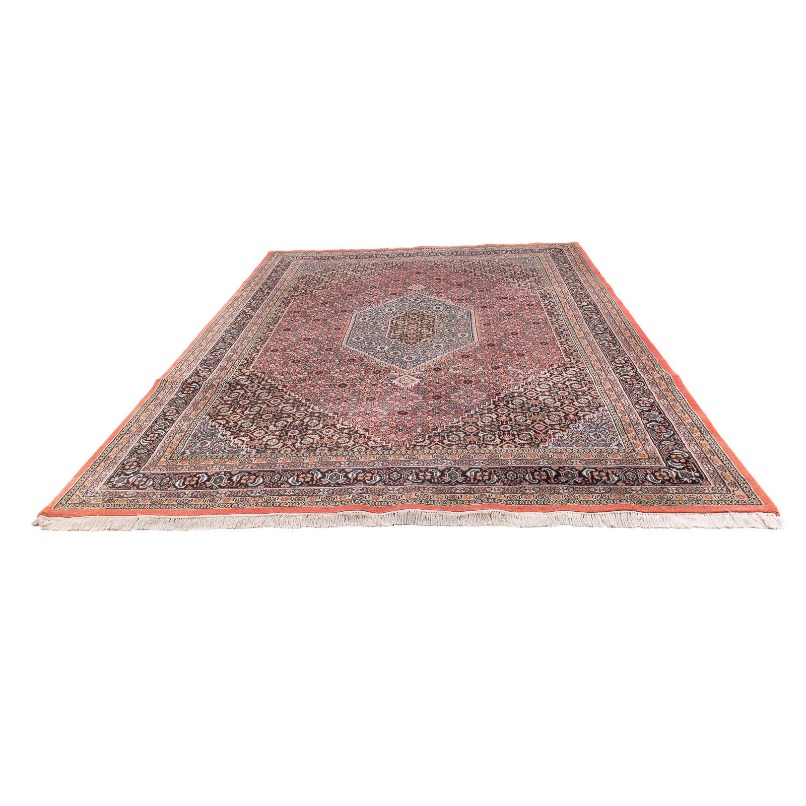 Orientalsk tæppe - Bijar - Indus - 346 x 248 cm - rød