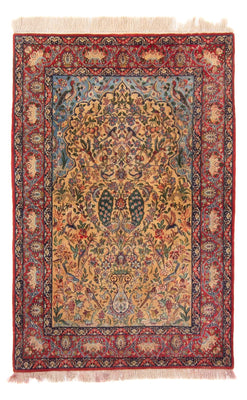 Persisk tæppe - Isfahan - Premium - 170 x 110 cm - flerfarvet