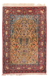 Persisk tæppe - Isfahan - Premium - 170 x 110 cm - flerfarvet