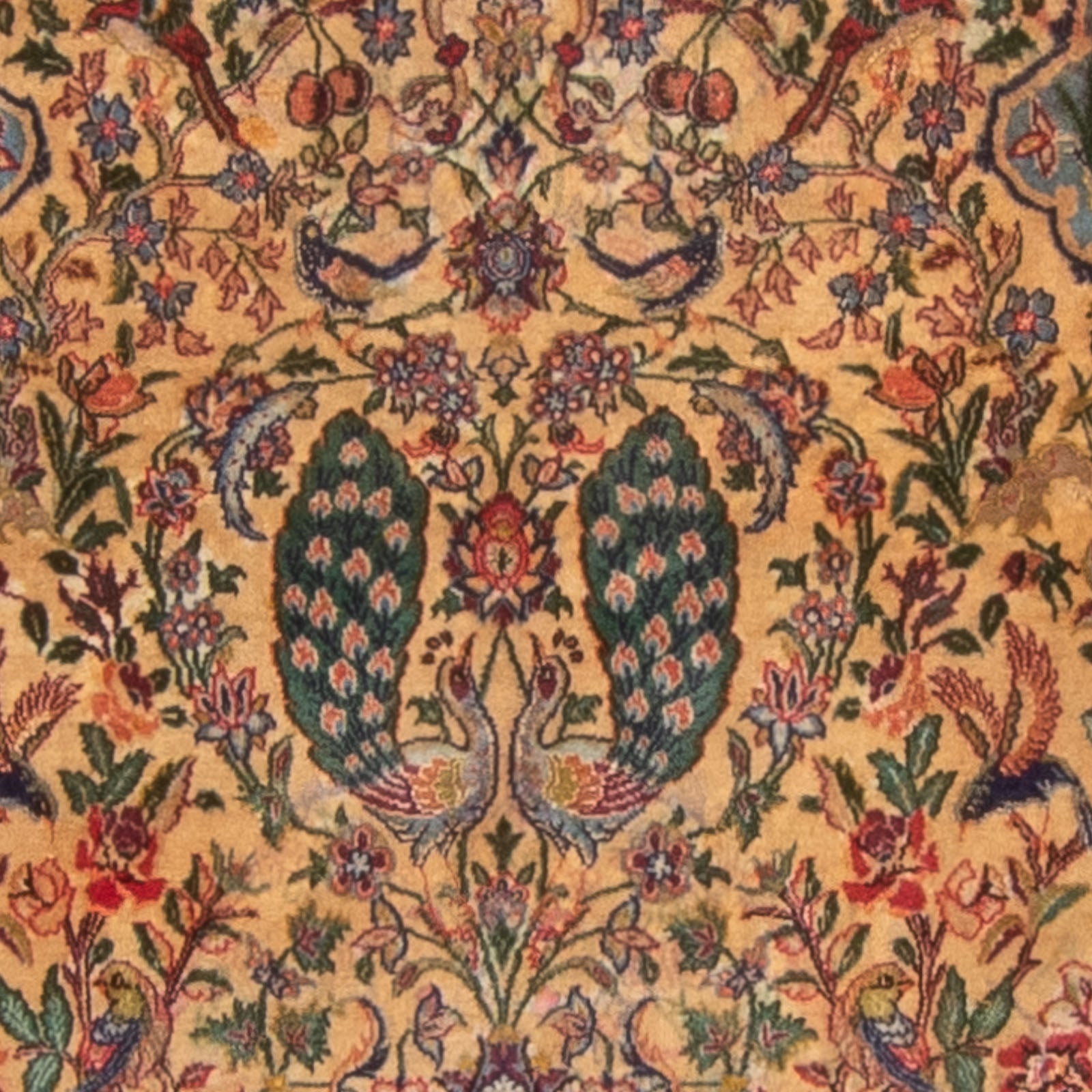 Persisk tæppe - Isfahan - Premium - 170 x 110 cm - flerfarvet