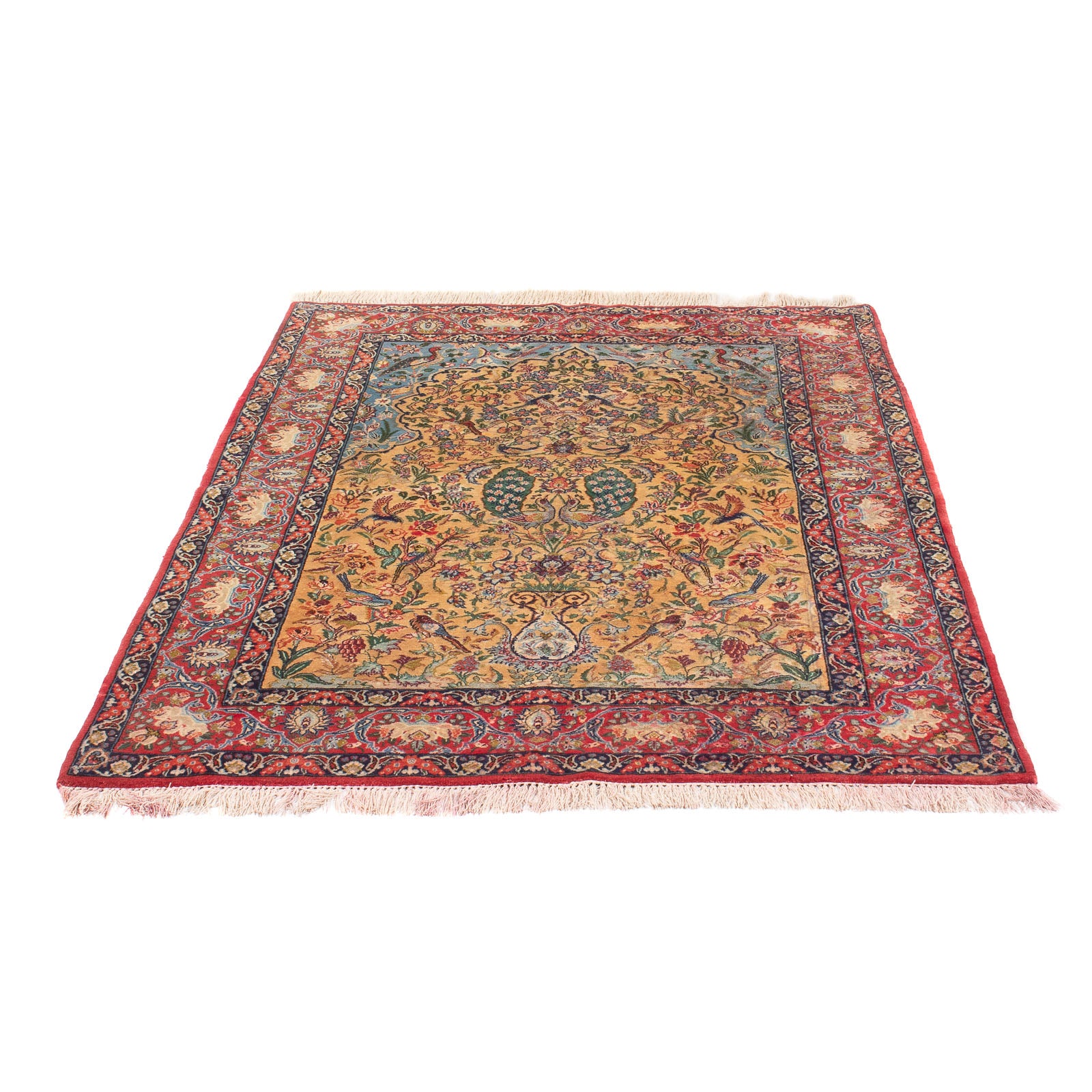 Persisk tæppe - Isfahan - Premium - 170 x 110 cm - flerfarvet