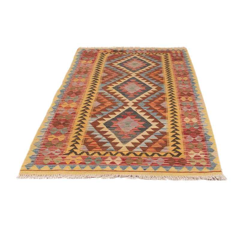 Løber Kelim Carpet - Splash - 196 x 100 cm - flerfarvet