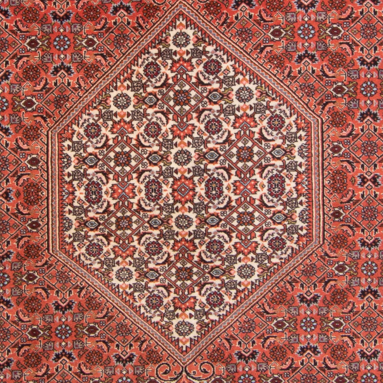 Persisk tæppe - Bijar - 295 x 195 cm - rød