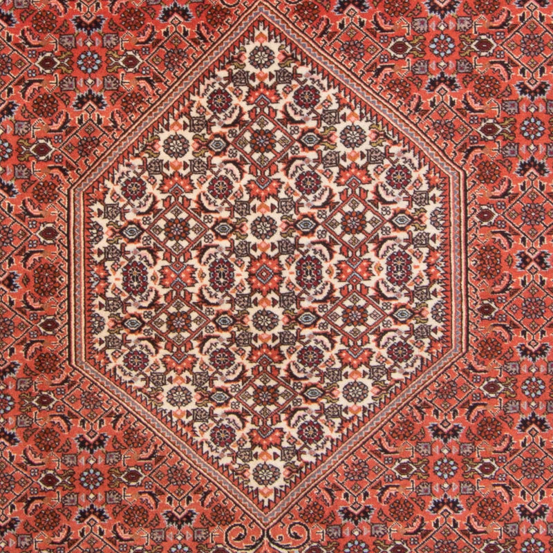 Persisk tæppe - Bijar - 295 x 195 cm - rød