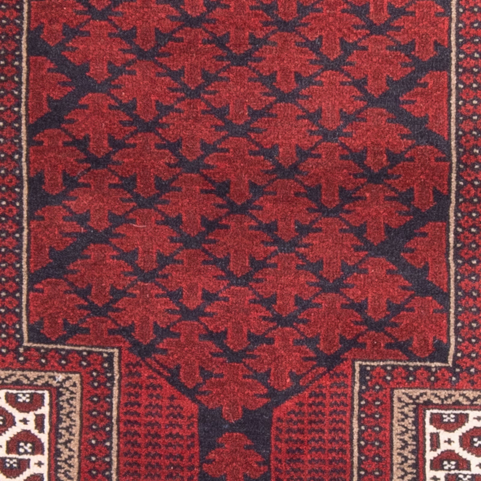 Baluch-tæppe - Bøn tæppe - 154 x 92 cm - rød