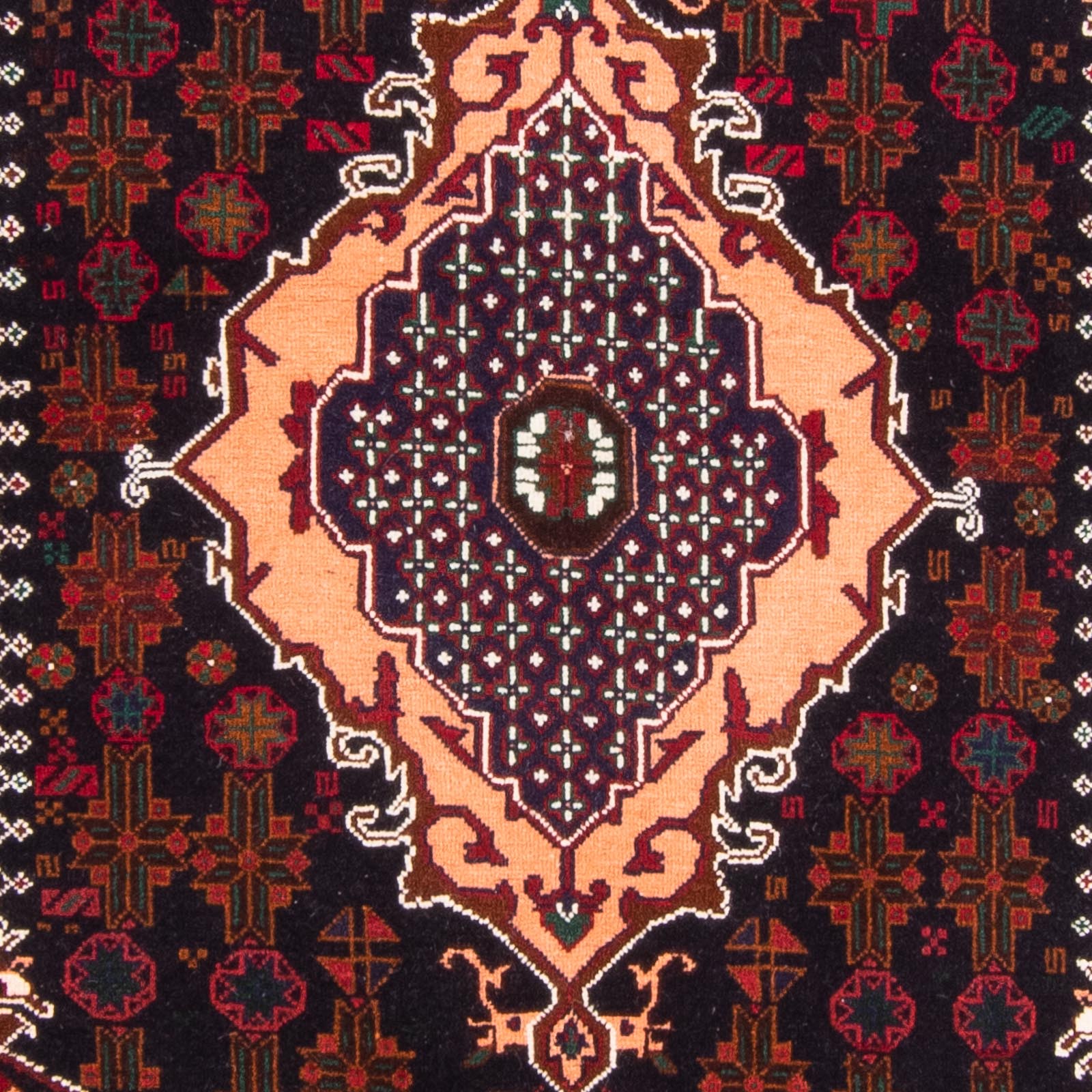 Baluch-tæppe - 195 x 117 cm - mørkeblå