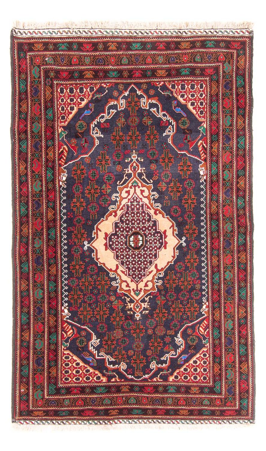 Baluch-tæppe - 205 x 123 cm - mørkeblå