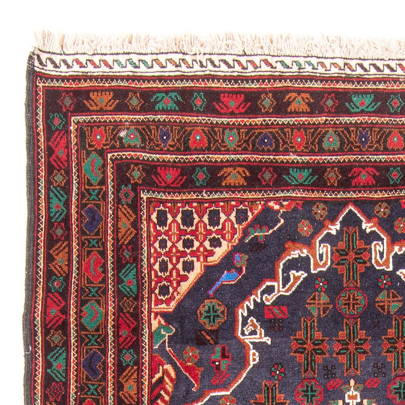 Baluch-tæppe - 205 x 123 cm - mørkeblå