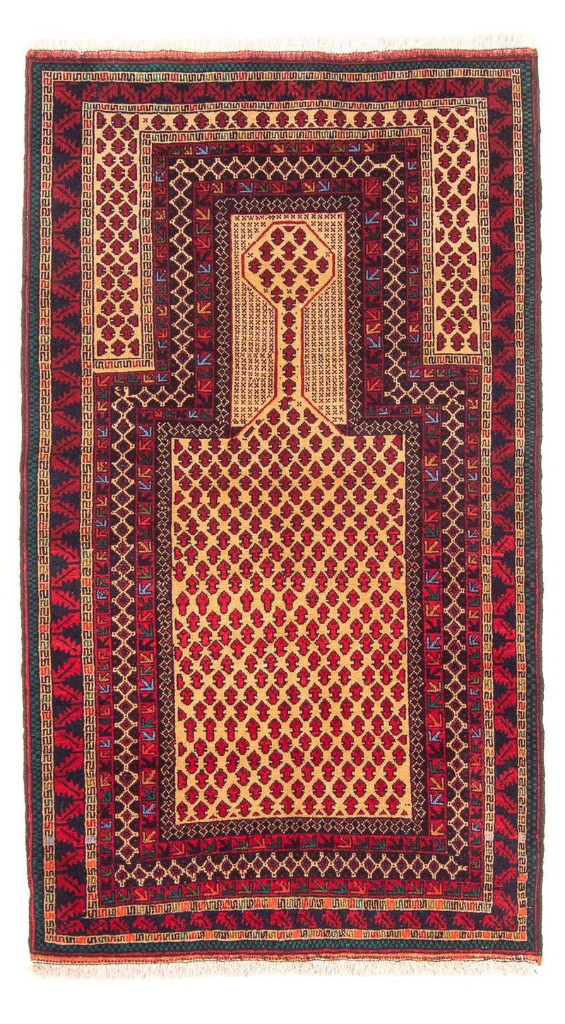 Baluch-tæppe - Bøn tæppe - 147 x 86 cm - beige