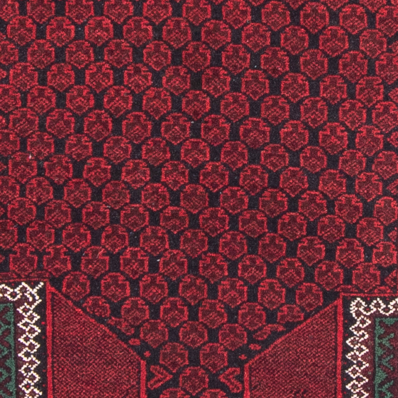 Baluch-tæppe - Bøn tæppe - 145 x 88 cm - rød