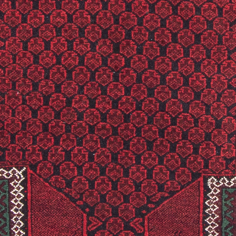 Baluch-tæppe - Bøn tæppe - 145 x 88 cm - rød