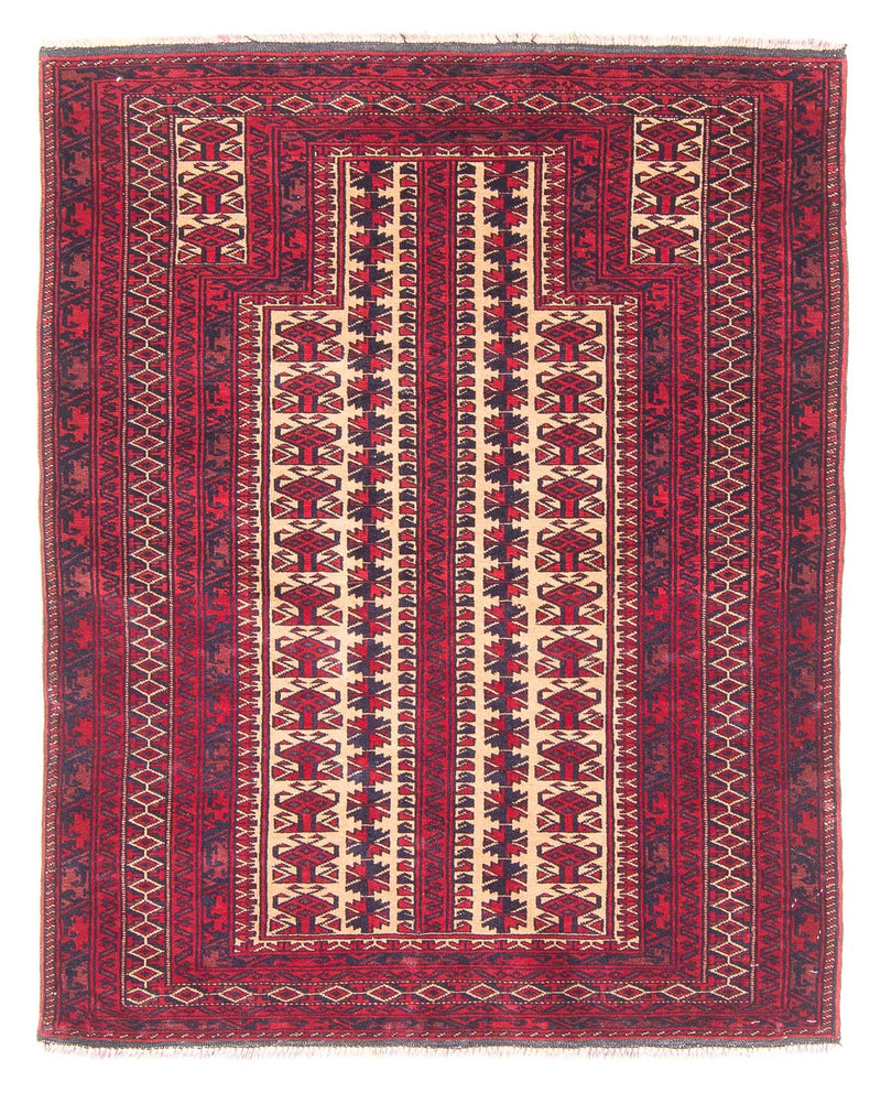 Baluch-tæppe - Bøn tæppe - 132 x 94 cm - beige