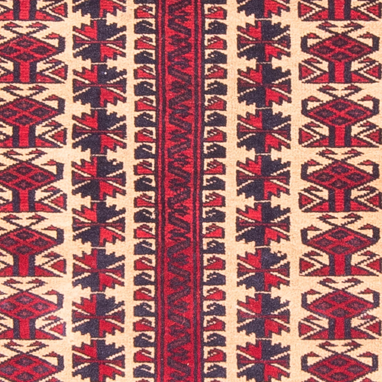 Baluch-tæppe - Bøn tæppe - 132 x 94 cm - beige