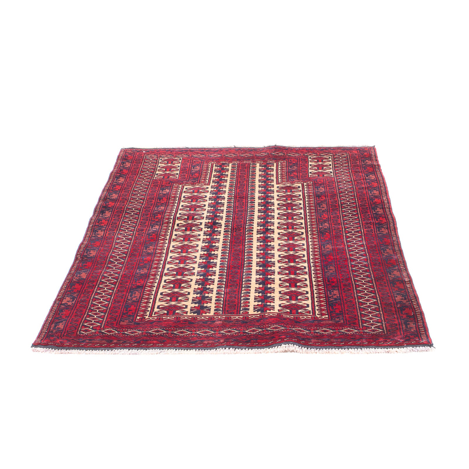 Baluch-tæppe - Bøn tæppe - 132 x 94 cm - beige