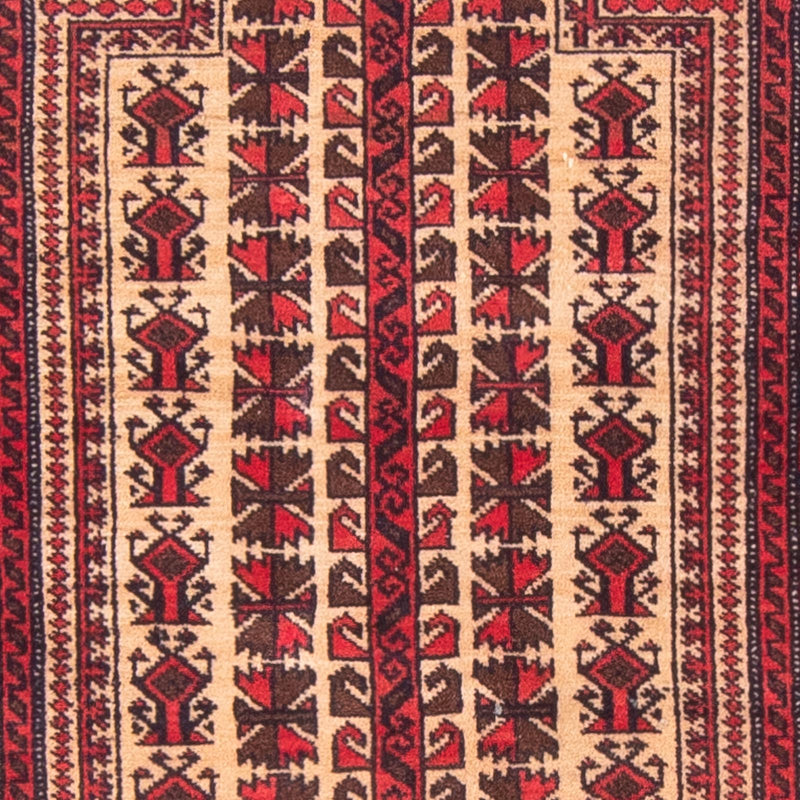 Baluch-tæppe - Bøn tæppe - 132 x 95 cm - beige
