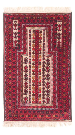 Baluch-tæppe - Bøn tæppe - 140 x 84 cm - beige