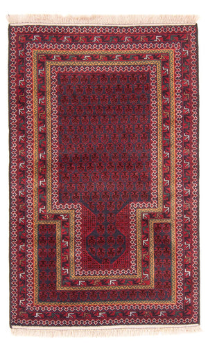 Baluch-tæppe - Bøn tæppe - 140 x 87 cm - blå