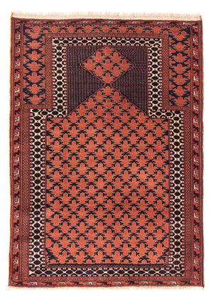 Baluch-tæppe - Bøn tæppe - 138 x 95 cm - rust