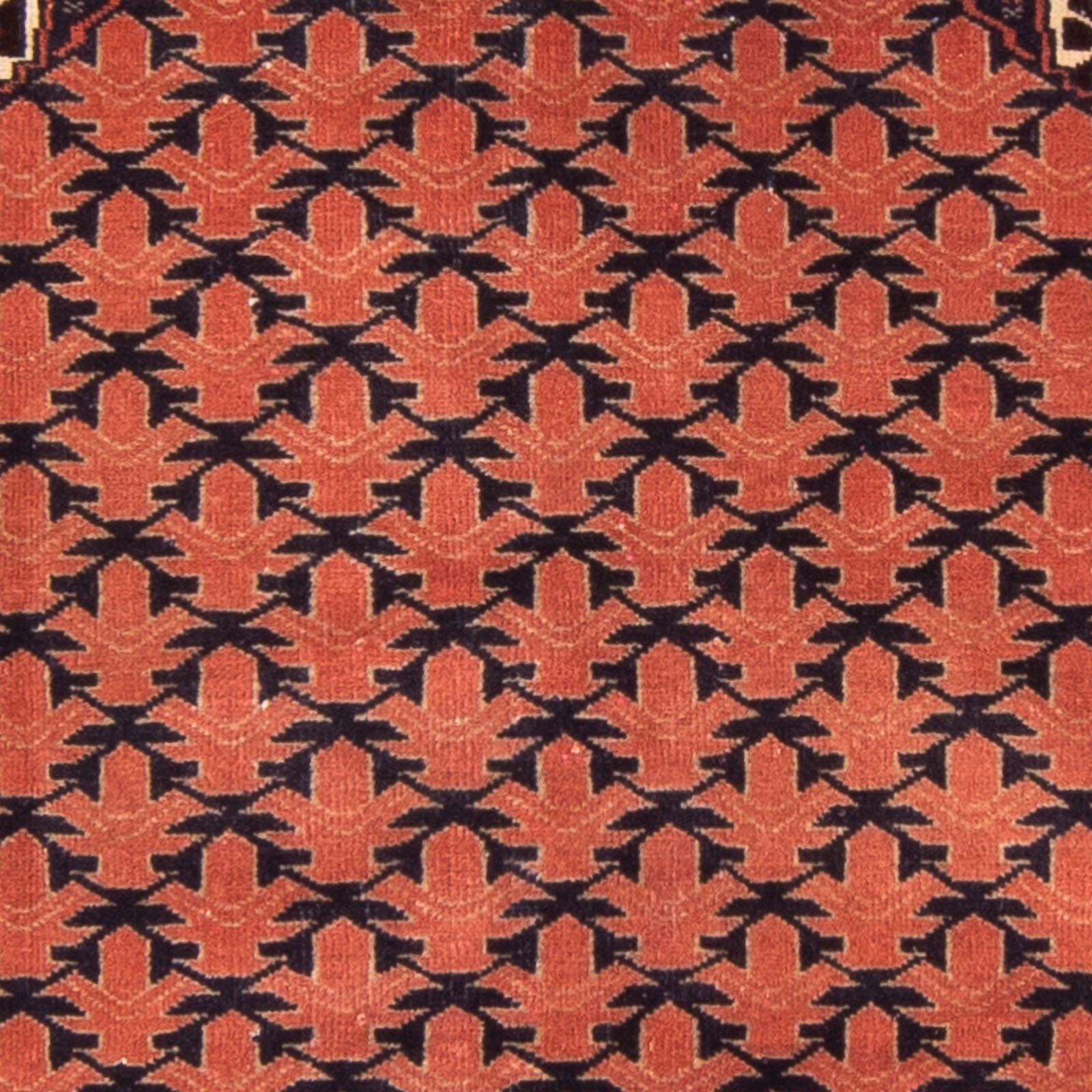 Baluch-tæppe - Bøn tæppe - 138 x 95 cm - rust
