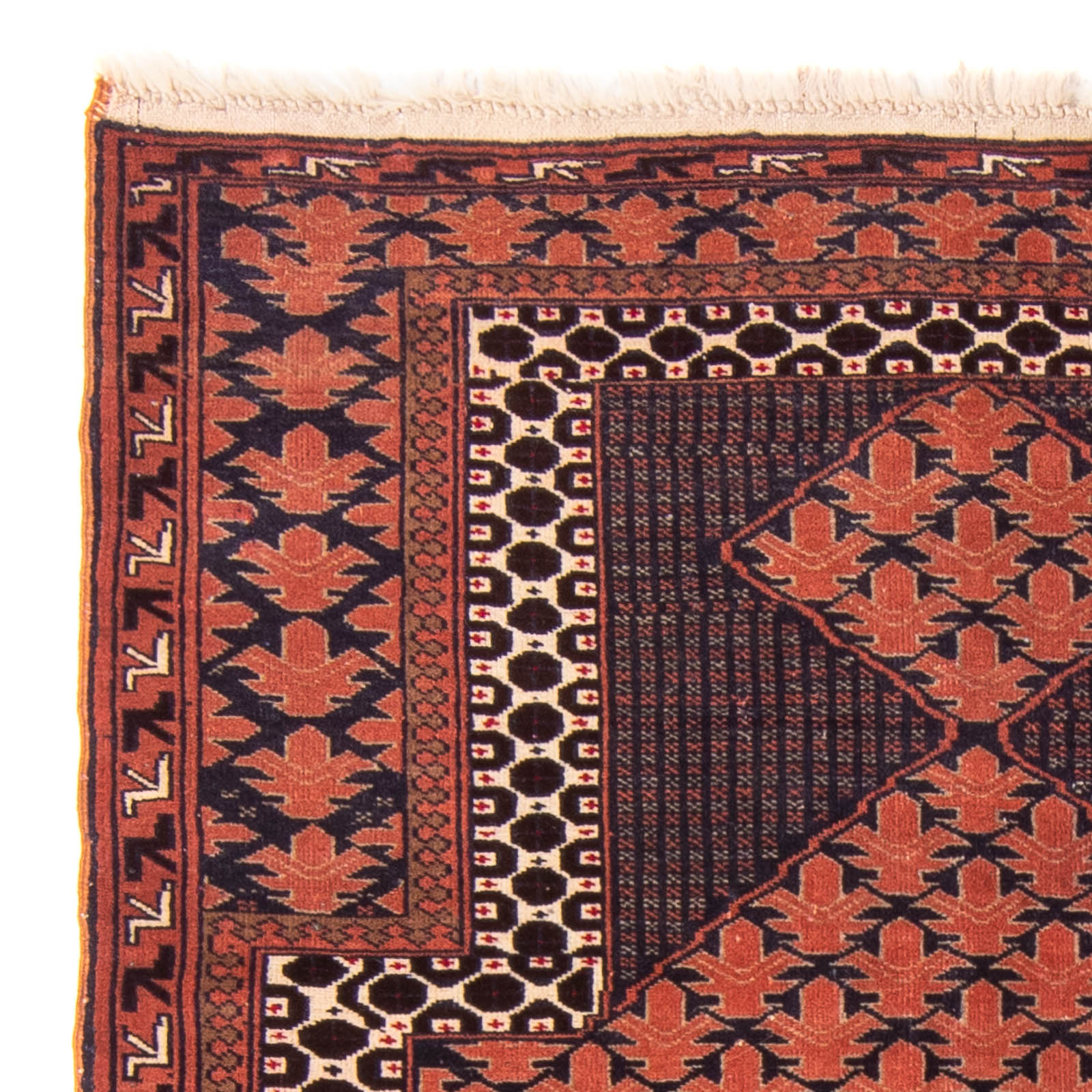 Baluch-tæppe - Bøn tæppe - 138 x 95 cm - rust