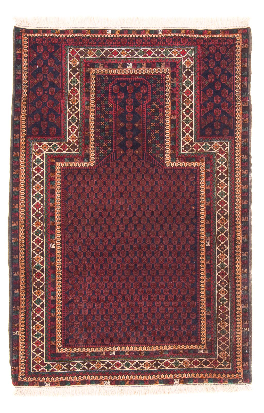 Baluch-tæppe - Bøn tæppe - 147 x 96 cm - blå
