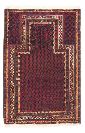 Baluch-tæppe - Bøn tæppe - 147 x 96 cm - blå