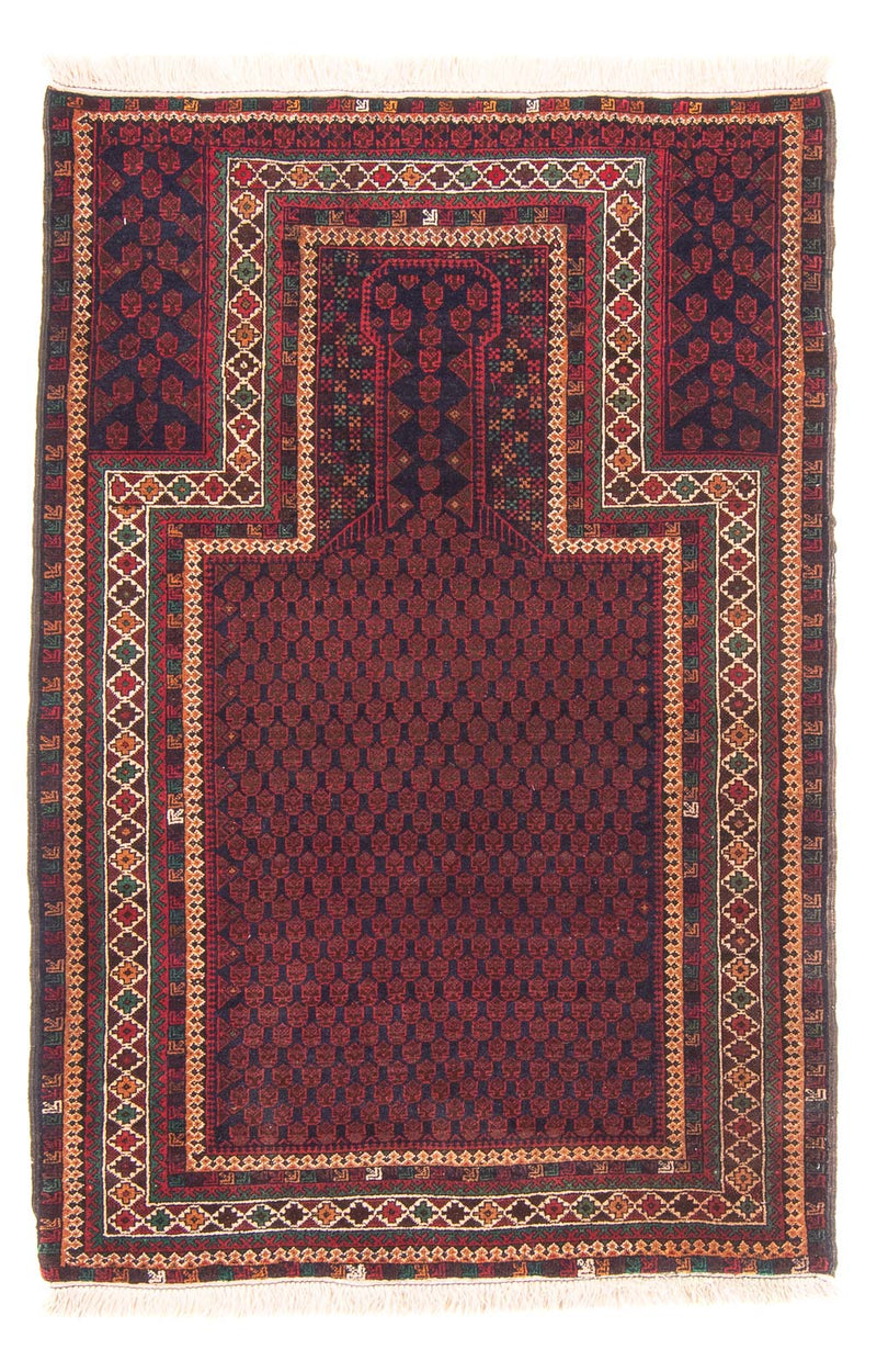 Baluch-tæppe - Bøn tæppe - 147 x 96 cm - blå