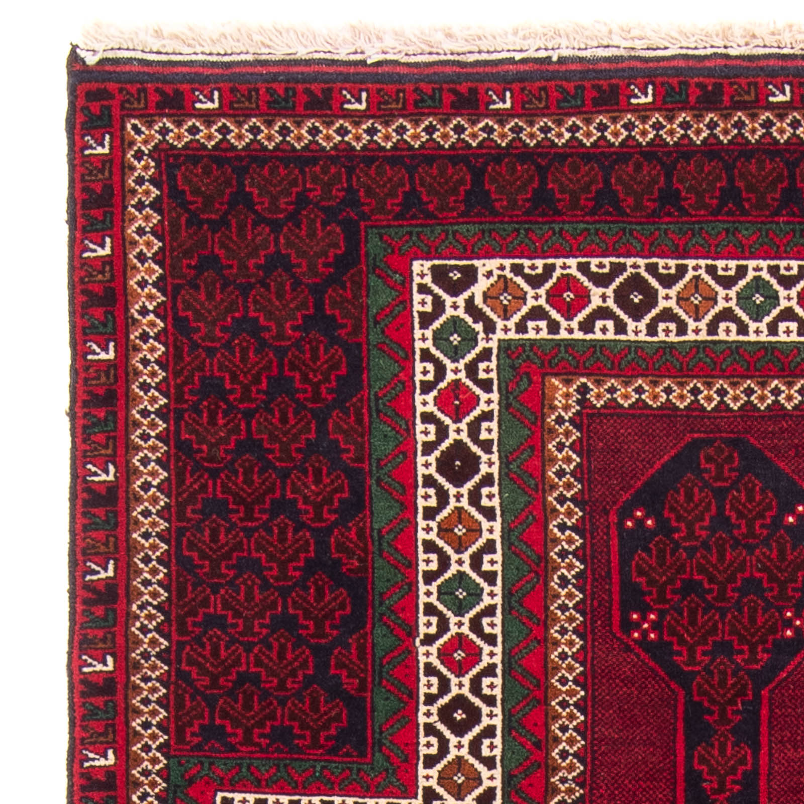 Baluch-tæppe - Bøn tæppe - 142 x 89 cm - blå