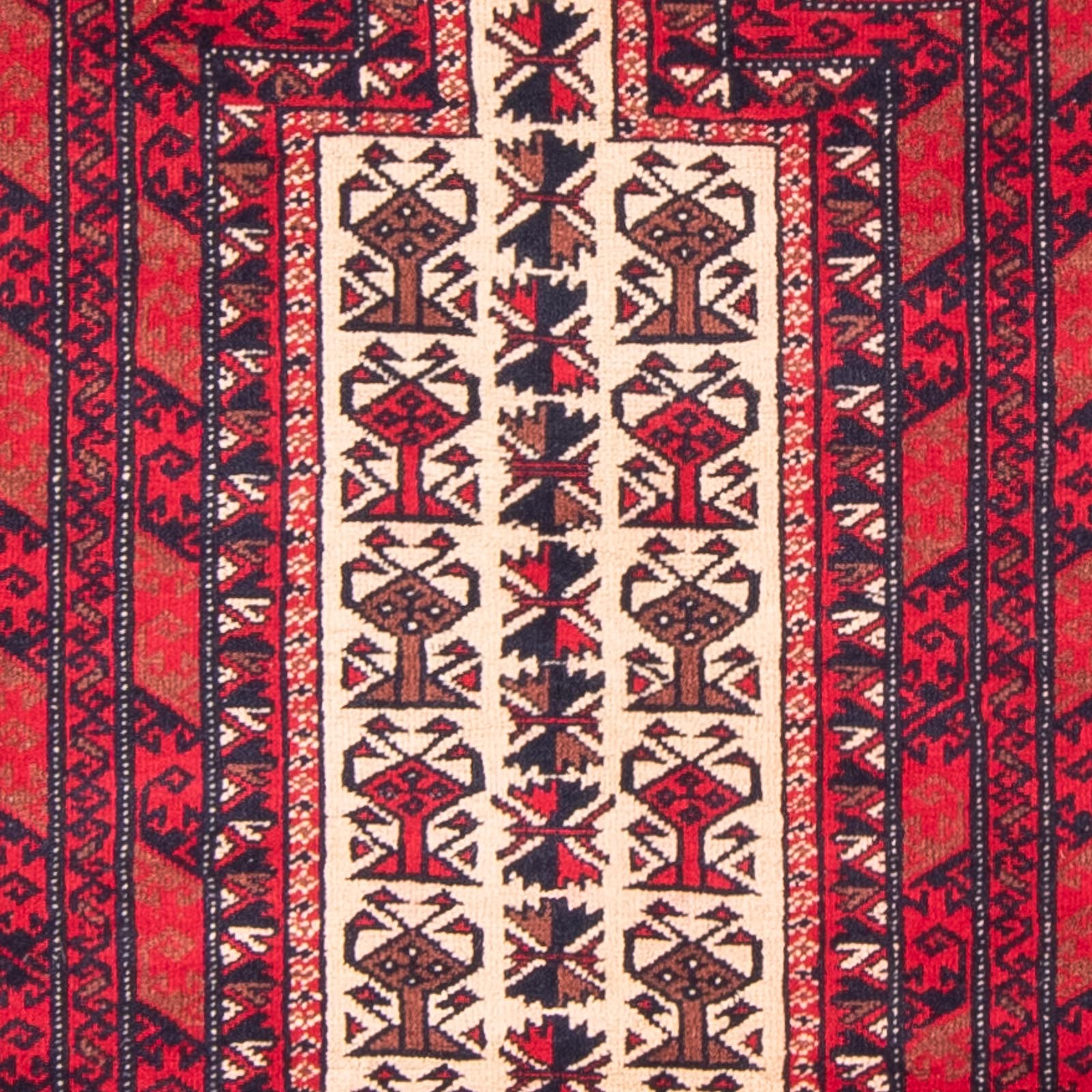 Baluch-tæppe - Bøn tæppe - 135 x 100 cm - beige