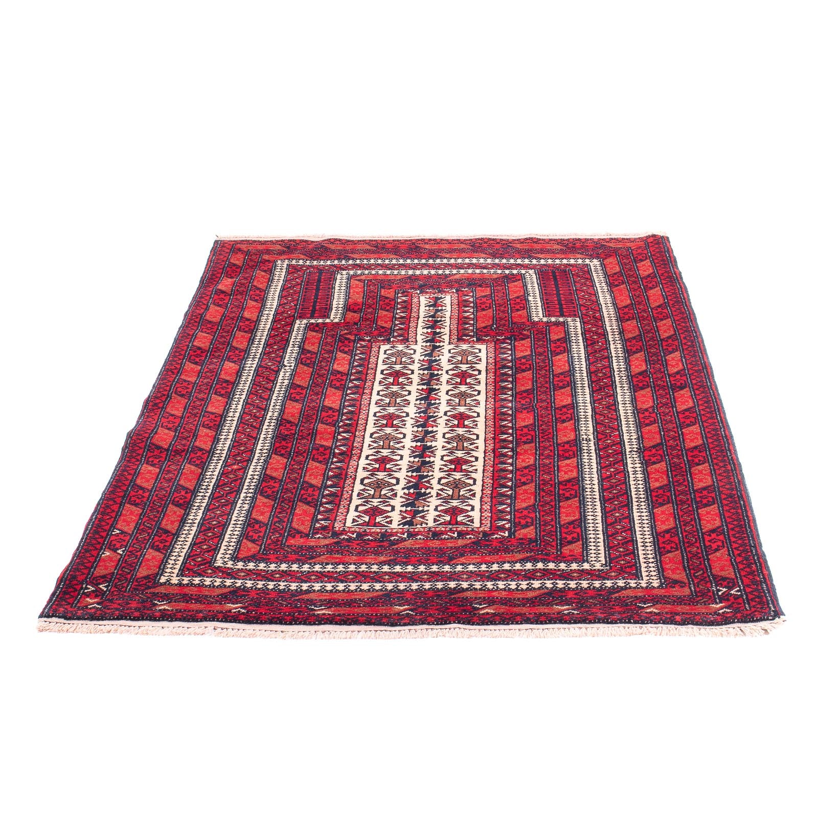 Baluch-tæppe - Bøn tæppe - 135 x 100 cm - beige