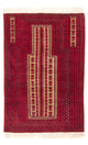 Baluch-tæppe 92x132cm - Orientalsk tæppe
