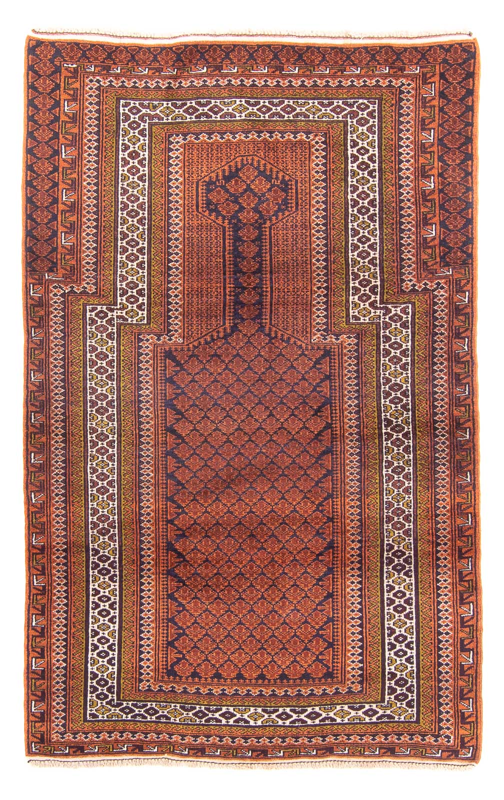 Baluch-tæppe - Bøn tæppe - 141 x 86 cm - blå