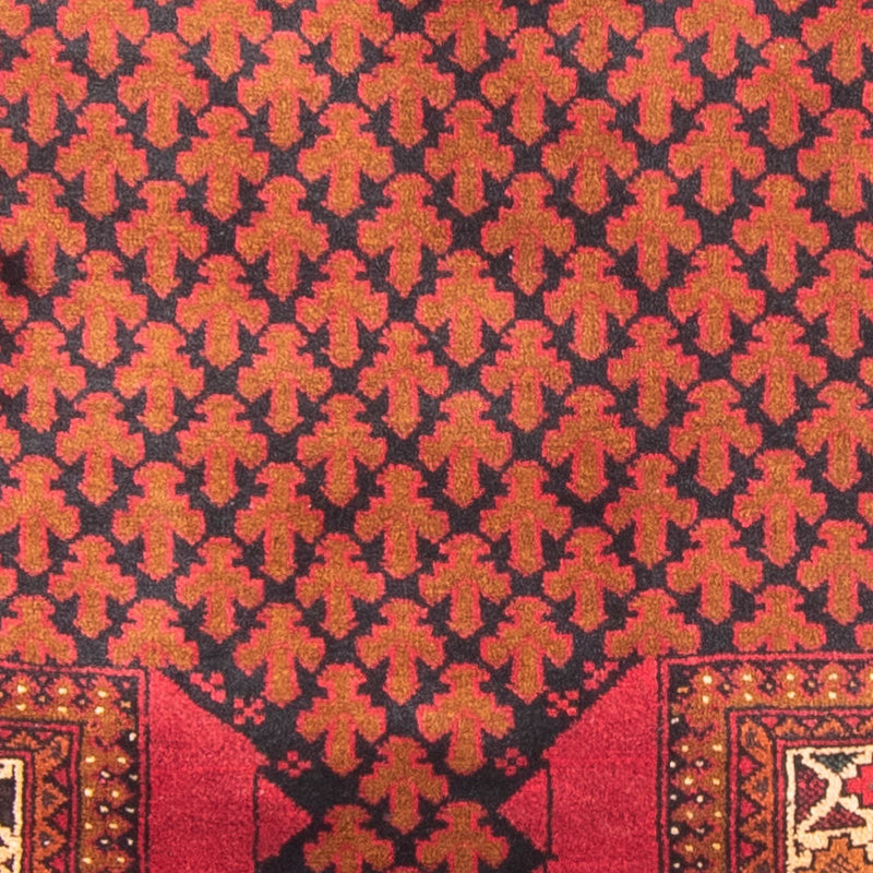 Baluch-tæppe - Bøn tæppe - 131 x 96 cm - rød