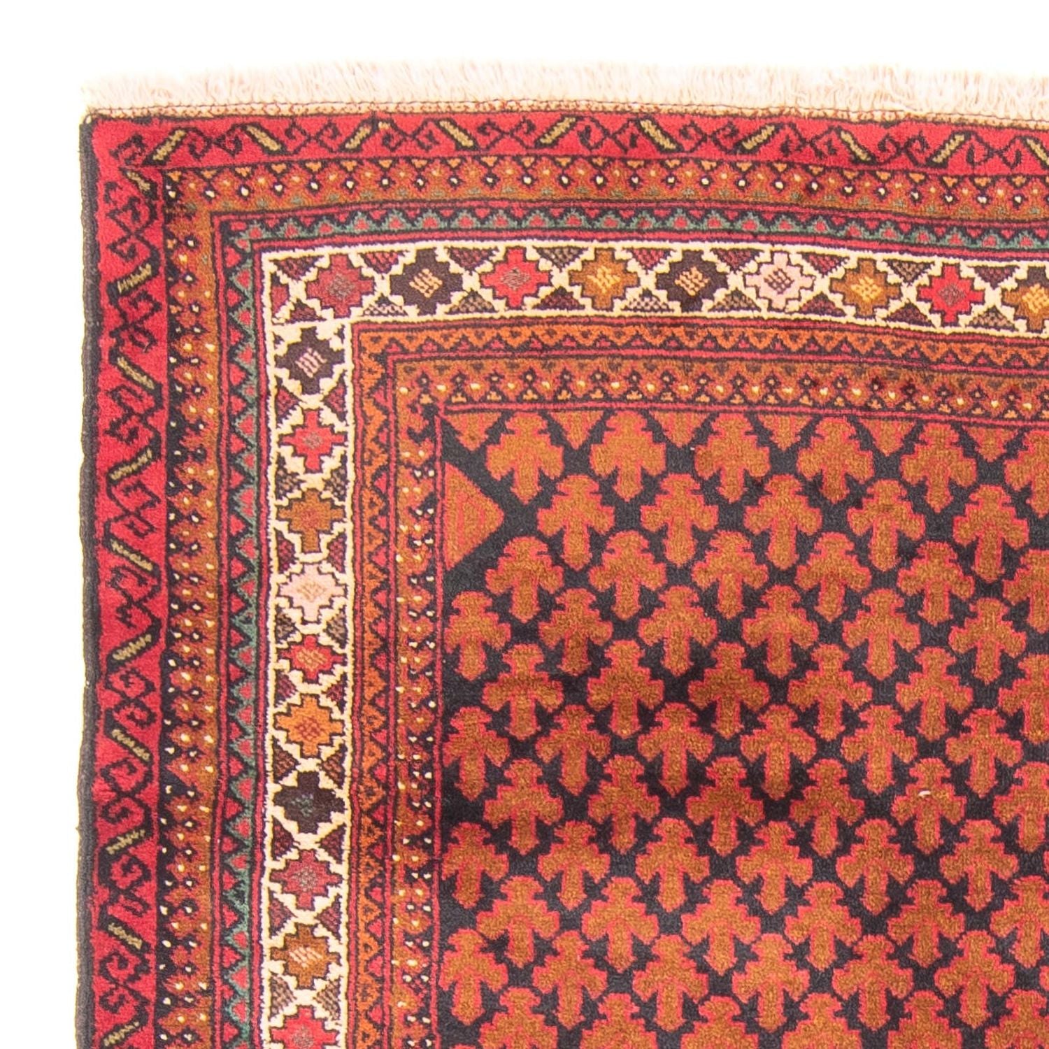 Baluch-tæppe - Bøn tæppe - 131 x 96 cm - rød
