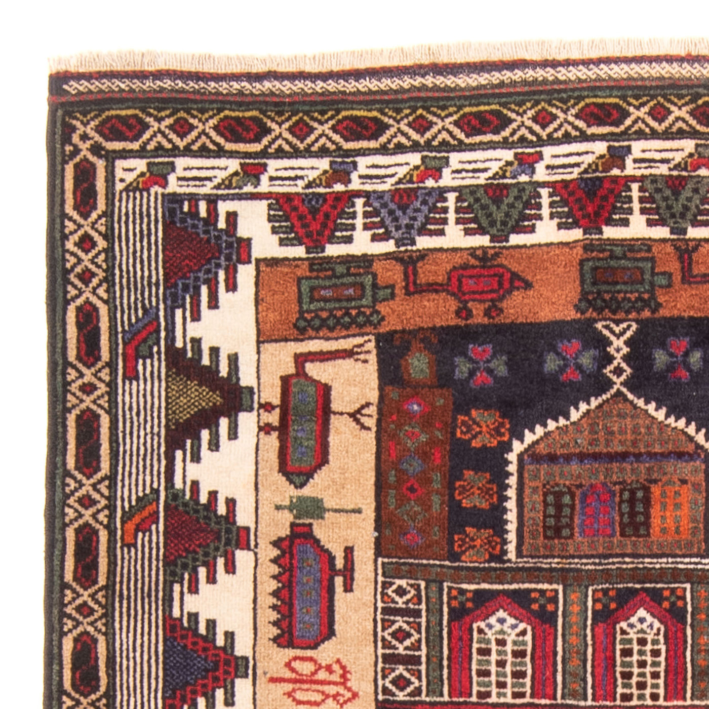 Baluch-tæppe 120x85cm - Orientalsk tæppe