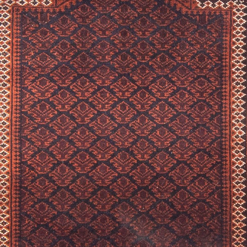Baluch-tæppe - Bøn tæppe - 130 x 86 cm - mørkeblå
