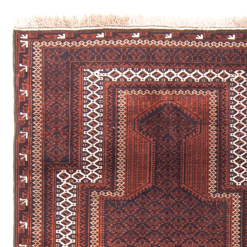 Baluch-tæppe - Bøn tæppe - 130 x 86 cm - mørkeblå