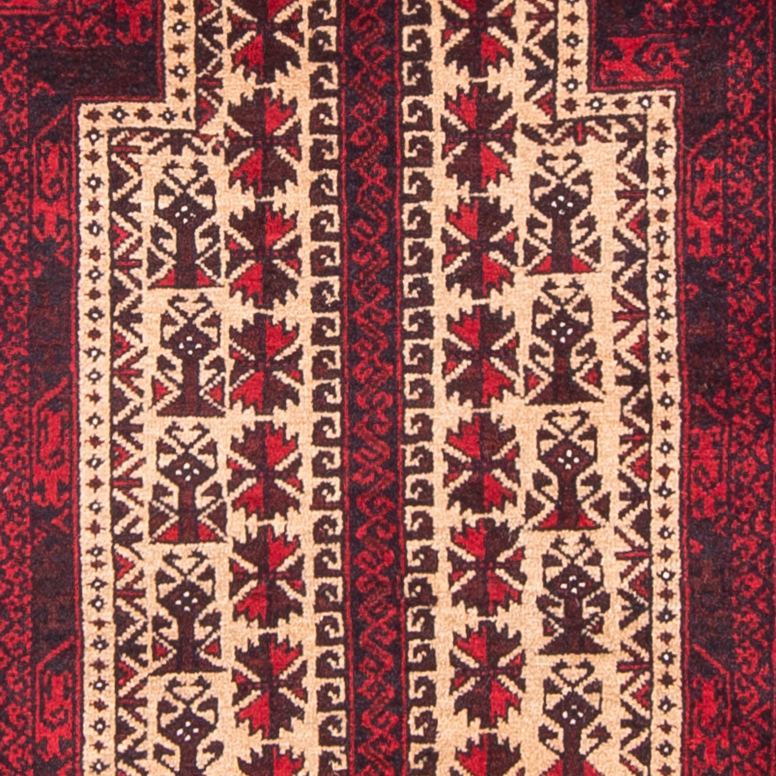 Baluch-tæppe - Bøn tæppe - 154 x 93 cm - beige