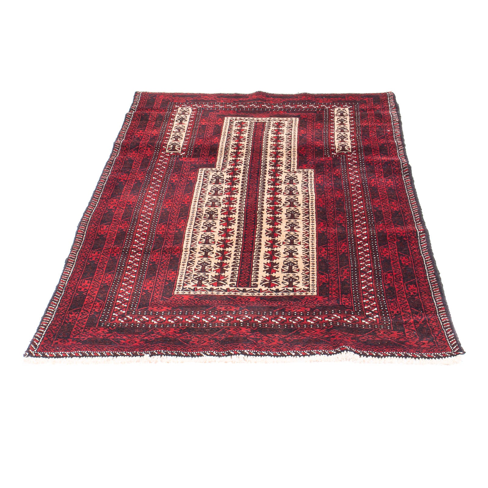 Baluch-tæppe - Bøn tæppe - 154 x 93 cm - beige