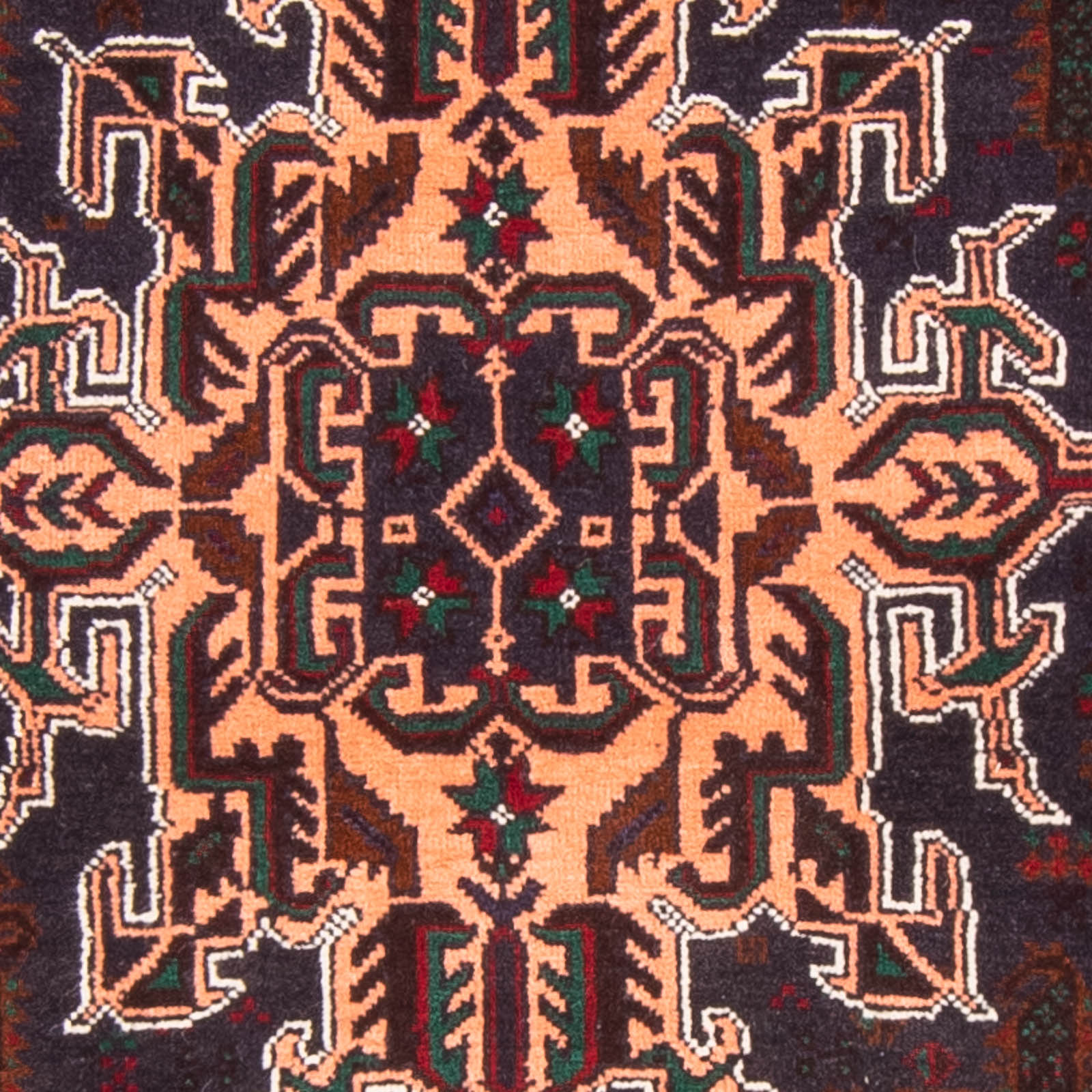 Baluch-tæppe - 150 x 89 cm - mørkeblå
