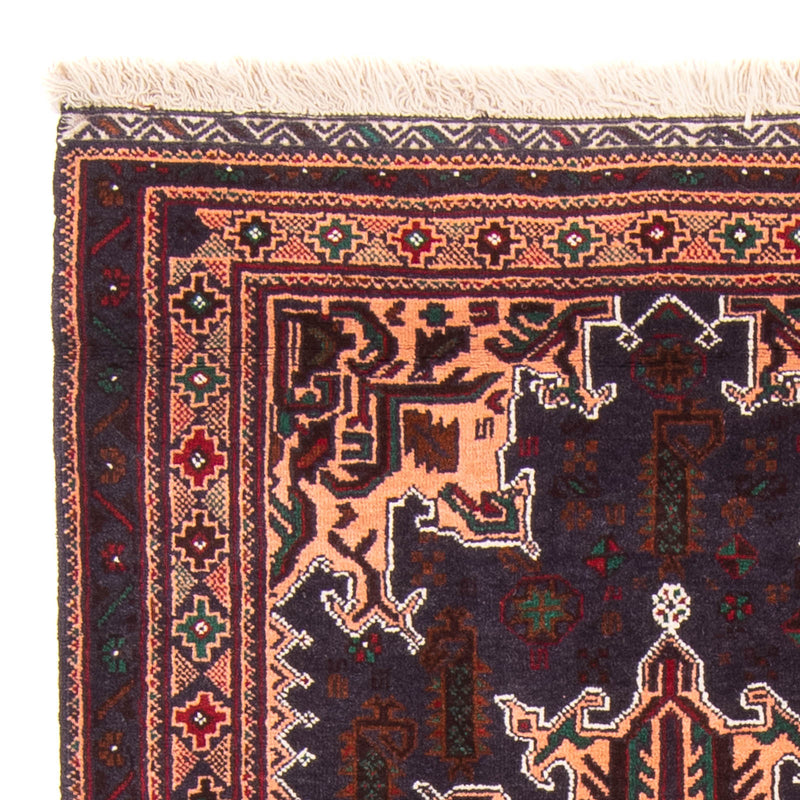 Baluch-tæppe - 150 x 89 cm - mørkeblå