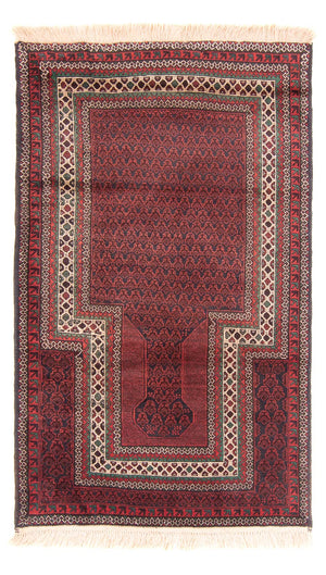Baluch-tæppe - Bøn tæppe - 150 x 92 cm - mørkeblå