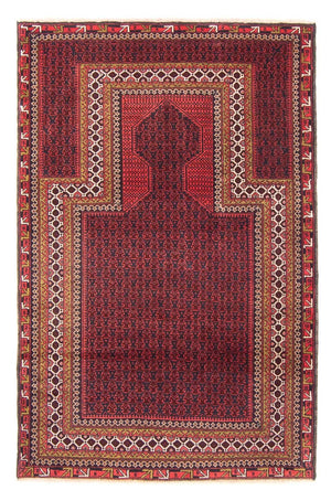 Baluch-tæppe - Bøn tæppe - 140 x 91 cm - mørkeblå