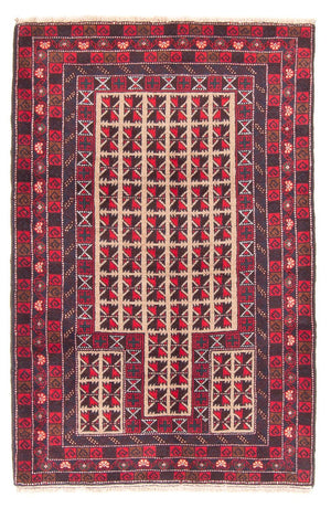 Baluch-tæppe - Bøn tæppe - 140 x 93 cm - beige