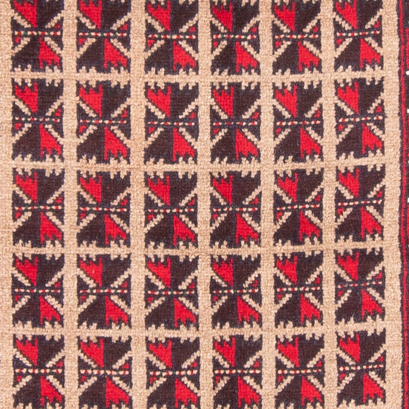 Baluch-tæppe - Bøn tæppe - 140 x 93 cm - beige