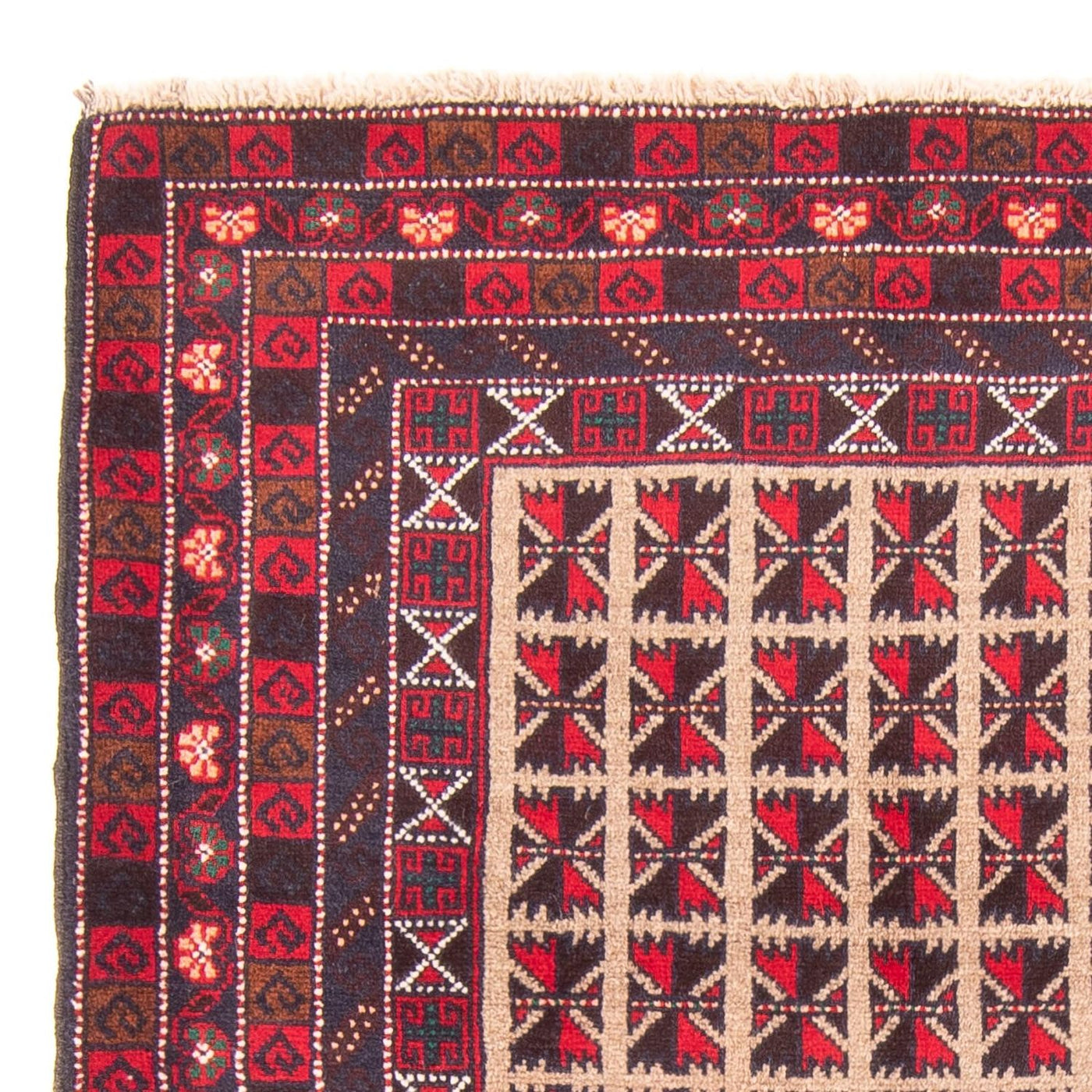 Baluch-tæppe 140x93cm - Orientalsk tæppe