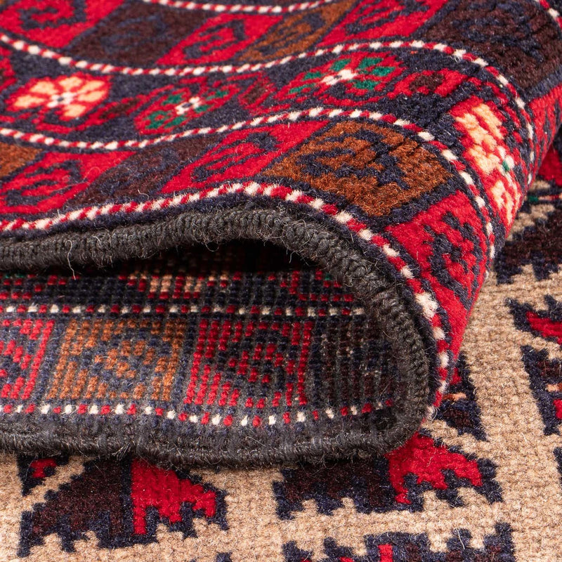 Baluch-tæppe - Bøn tæppe - 140 x 93 cm - beige
