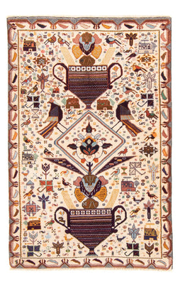 Baluch-tæppe - 133 x 87 cm - beige